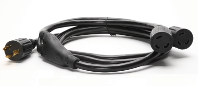 L5-30P to 2 x L5-30R Splitter Cord