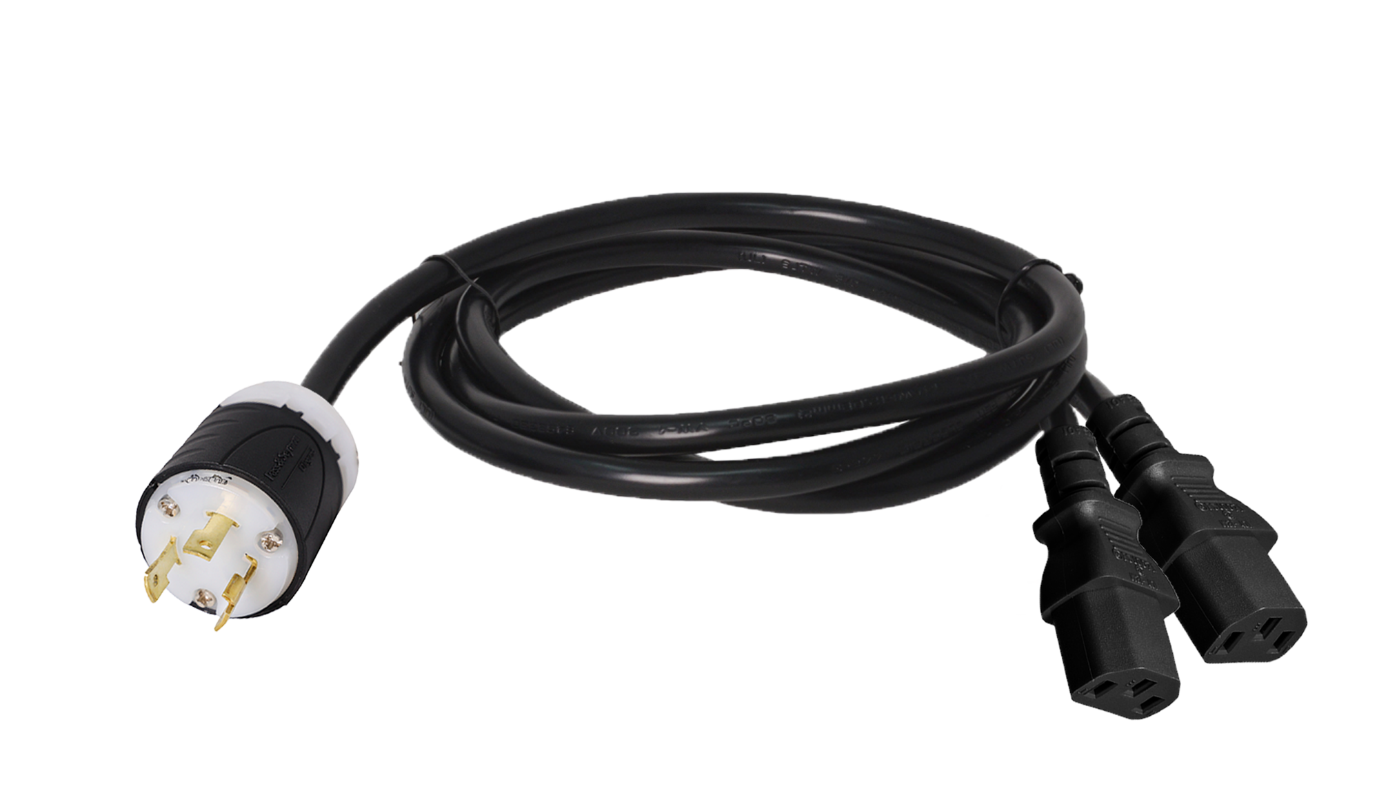L5-30P to C13 Splitter Cord