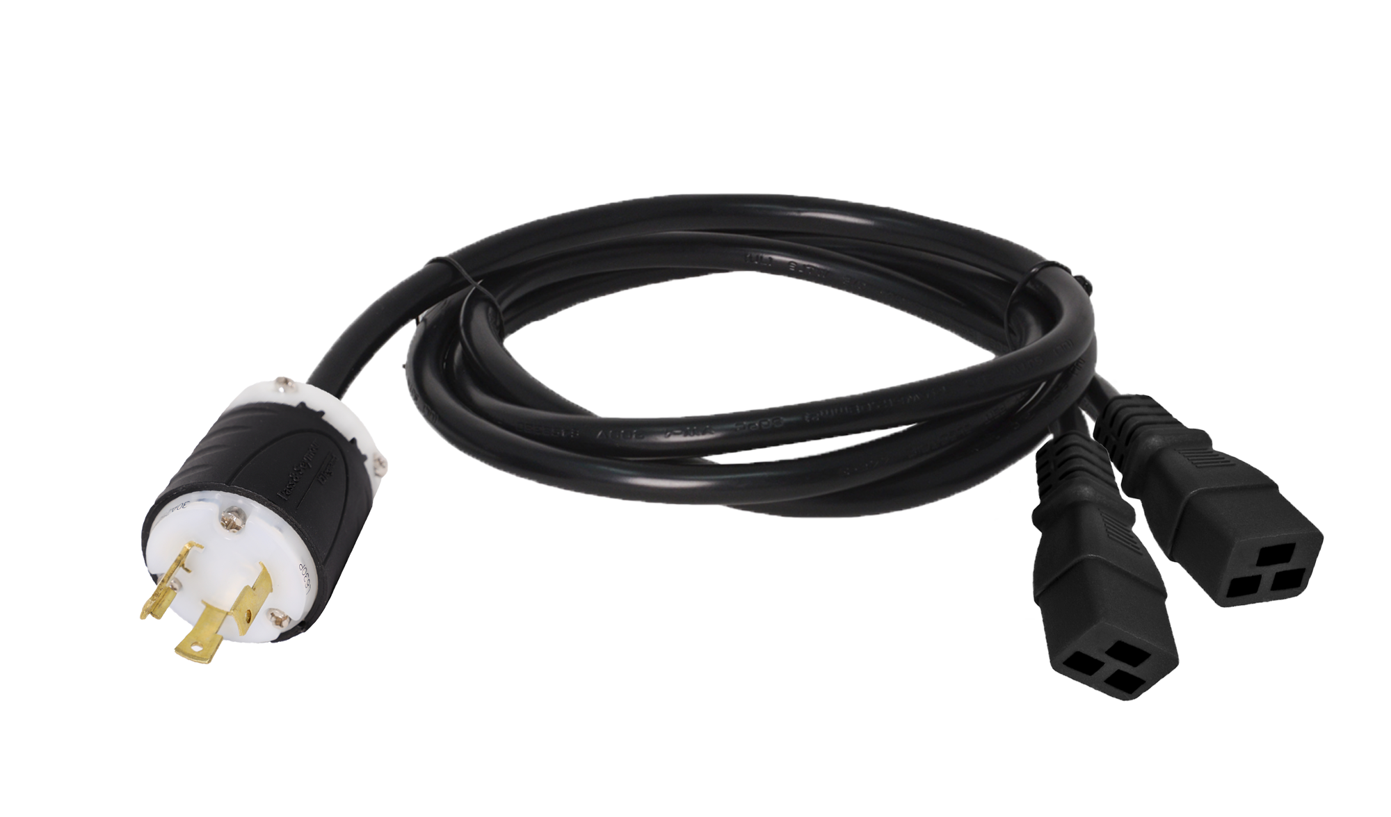 L6-30P to 2 x C19 Splitter