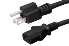 5-15p to c13 power cord