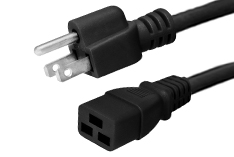 5-15p to c19 power cords