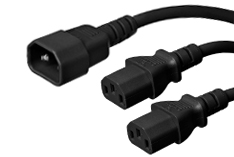 c14 to c13 splitter cables