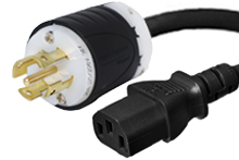 L21-30P to C13 power cords
