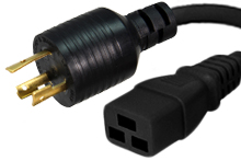 l5-20p to C19 power cords