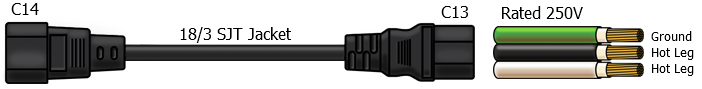 c14 to c13 power cord