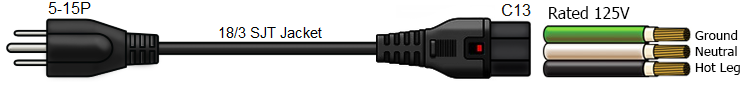 5-15p to iec locking c13